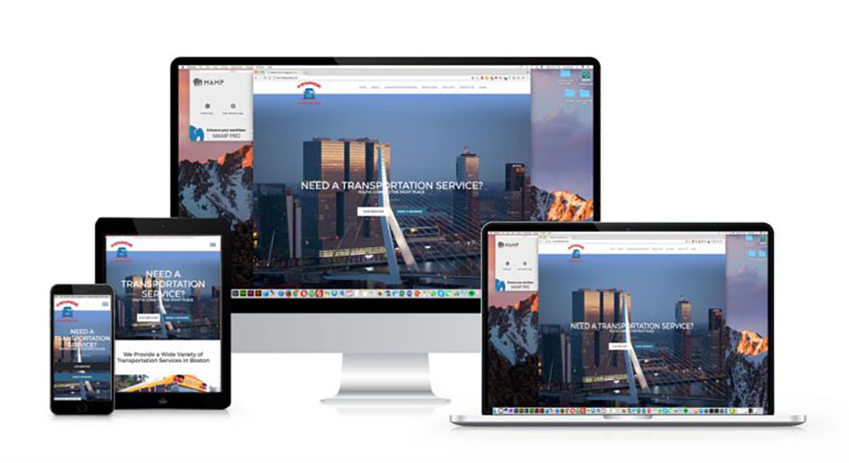 Sitio web para teléfonos móviles